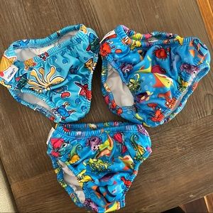 Set of 3: Boys’ Swim Diapers/ Swim Diaper